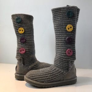 Ugg Foldable Knit Boots